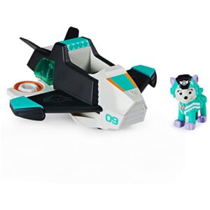 paw patrol, jet to the rescue everest deluxe transforming vehicle toy with lights and sounds, amazon exclusive