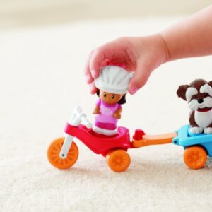 Fisher-Price Little People Trike and Wagon Playset