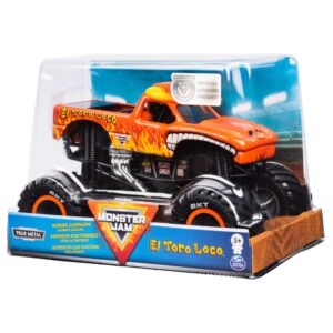 Monster Jam Official El Toro Loco Monster Truck Die-Cast Vehicle, 1:24 Scale