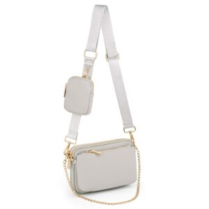 uto small crossbody bags for women 3 in 1 trendy belt purse fashion designer mini cute sling fanny chest pack