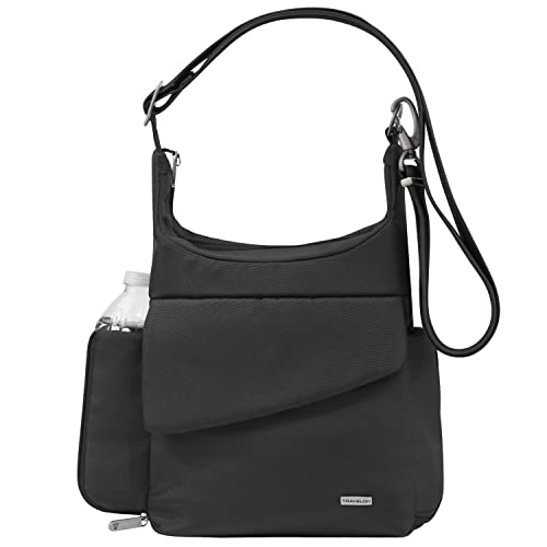 Travelon Messenger Bag, Black, One Size