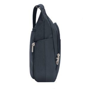 Travelon Anti-Theft Cross-Body Bucket Bag, Midnight, One Size - 42757 360