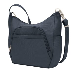 Travelon Anti-Theft Cross-Body Bucket Bag, Midnight, One Size - 42757 360