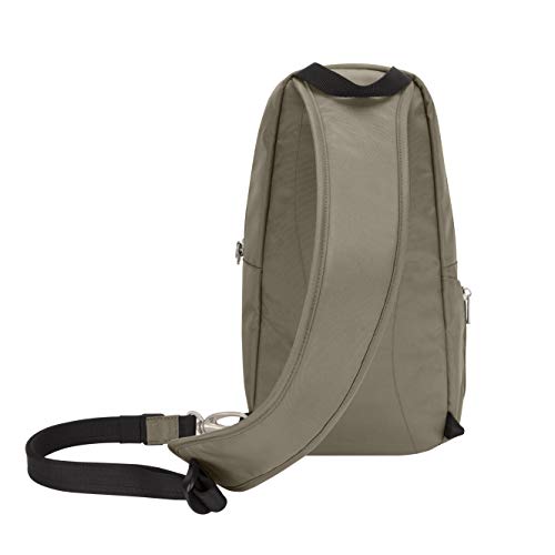 Travelon Anti-theft Classic Sling Bag, Nutmeg