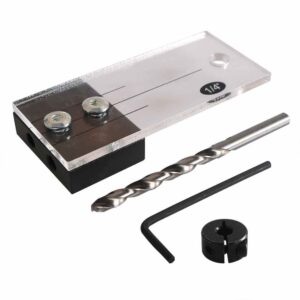 big horn 19695 1/4" dowel drilling jig kit