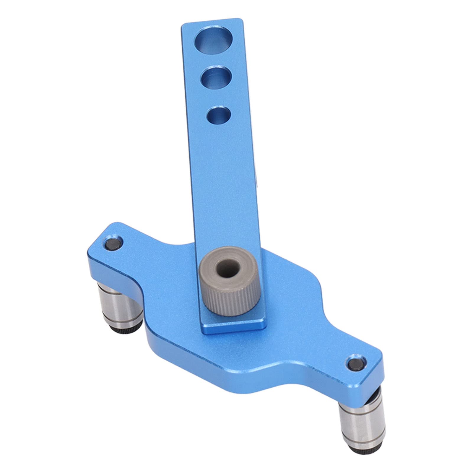 Drill Hole Guide Jig, Aluminium Alloy Dowel Drilling Locator Tool Locate Tool Self Centering Doweling Jig Drill Hole Guide Dowel Jig Kit for Woodworking