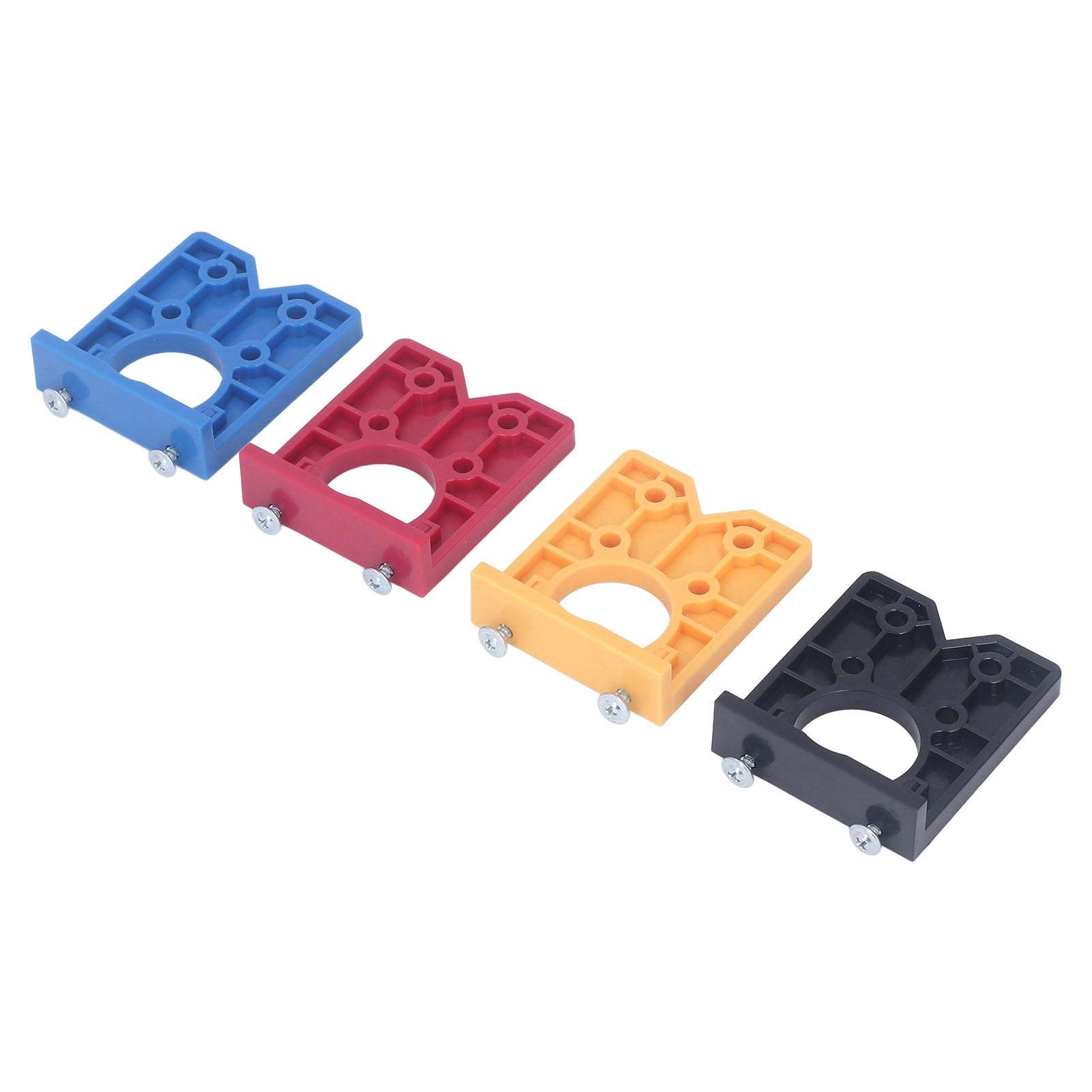 35mm Hinge Jig Kit Drill Woodworking Hole Opener Hinge Drill Hinge for Door Cabinet Blue Red Yellow Black