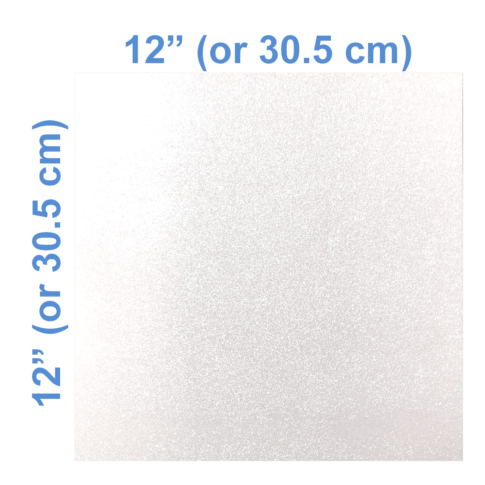 White Glitter Cardstock (10 Sheets, 300gsm) White Cardstock 12x12 Cardstock Paper Colored Cardstock (White)