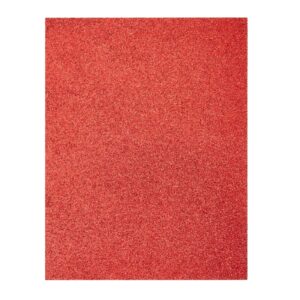 Bright Creations 24 Sheets Red Glitter Cardstock Paper 8.5 x 11 for Scrapbooking, DIY Projects, Arts and Crafts (280gsm)