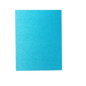 Bright Creations Blue Glitter Cardstock Paper for DIY Projects, Arts and Crafts (11 x 8.5 In, 24 Pack)