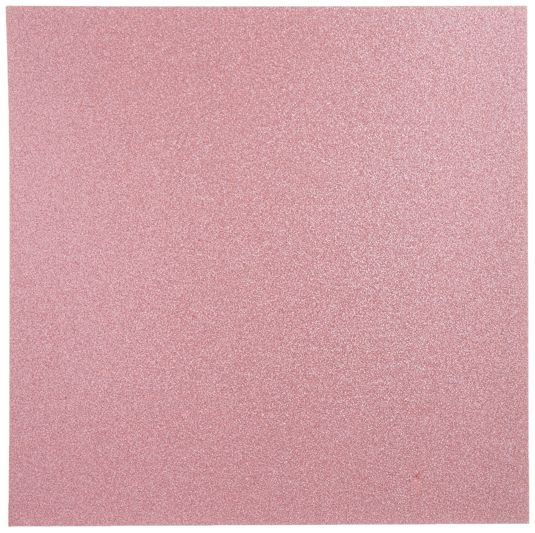 Kaisercraft Glitter Cardstock 12"X12"-Blush 20 Sheets per Package