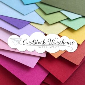 Cardstock Warehouse Sparkle Silver Glitter - 12 x 12" - 16 Pt. / 280 Gsm Premium Cardstock Paper - 10 Sheets