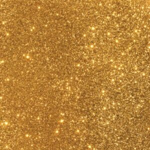 American Crafts Duotone Glitter Cardstock 12"X12"-Gold