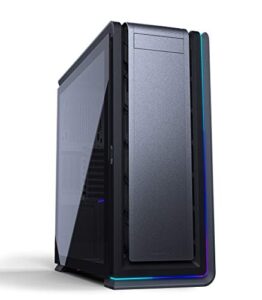 phanteks enthoo 719 (ph-es719ltg_dag01) high performance full tower case – tempered glass, aluminum panels, dual system/psu support, massive storage, fan hub, digital-rgb lighting, anthracite grey