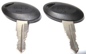 ilco bauer camper keys rv keys cut to your key number from 701 to 730 two working keys trailer. by ordering these keys you are stating you are the owner. (719)