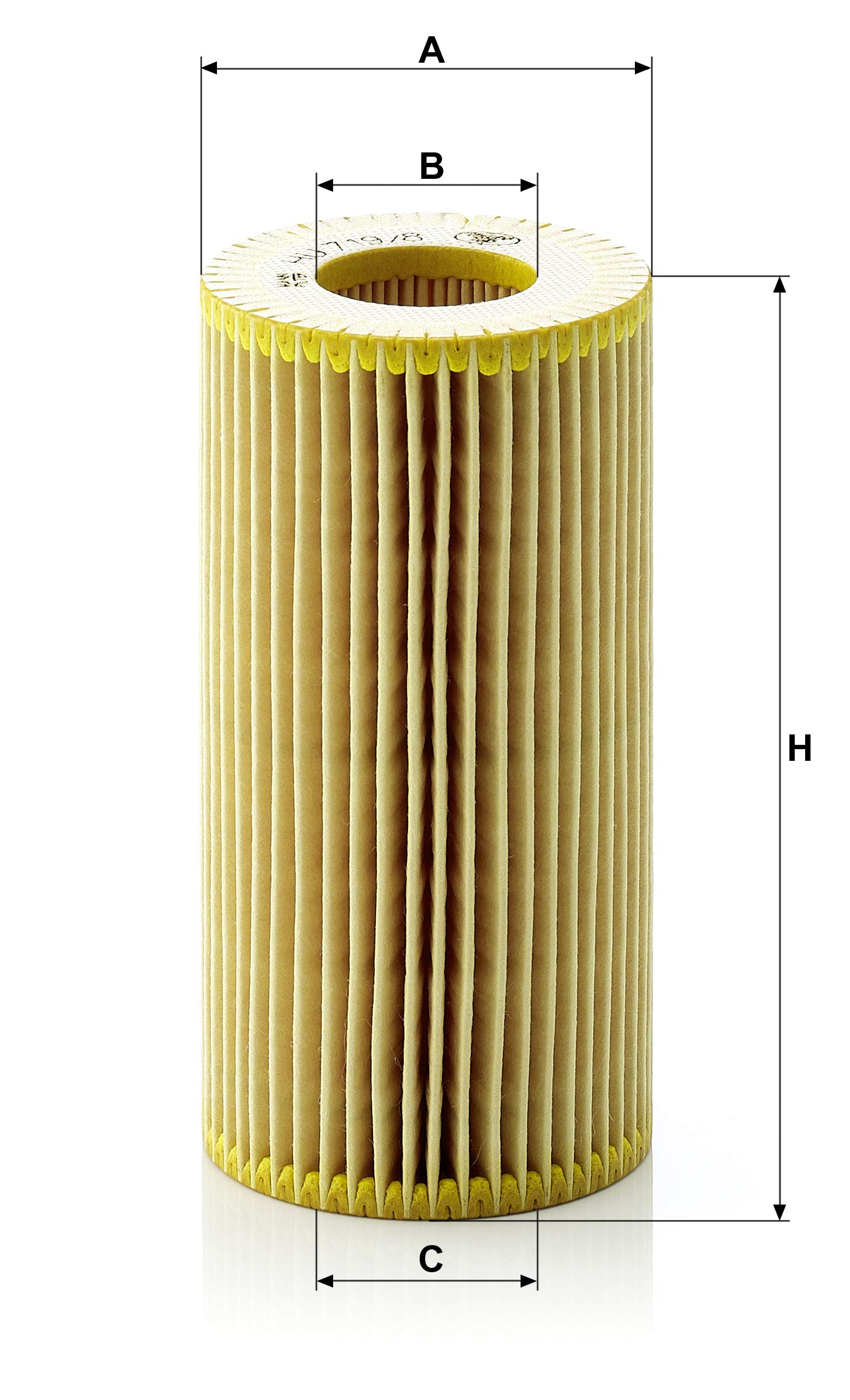 Mann-Filter HU 719/8 X Metal-Free Oil Filter