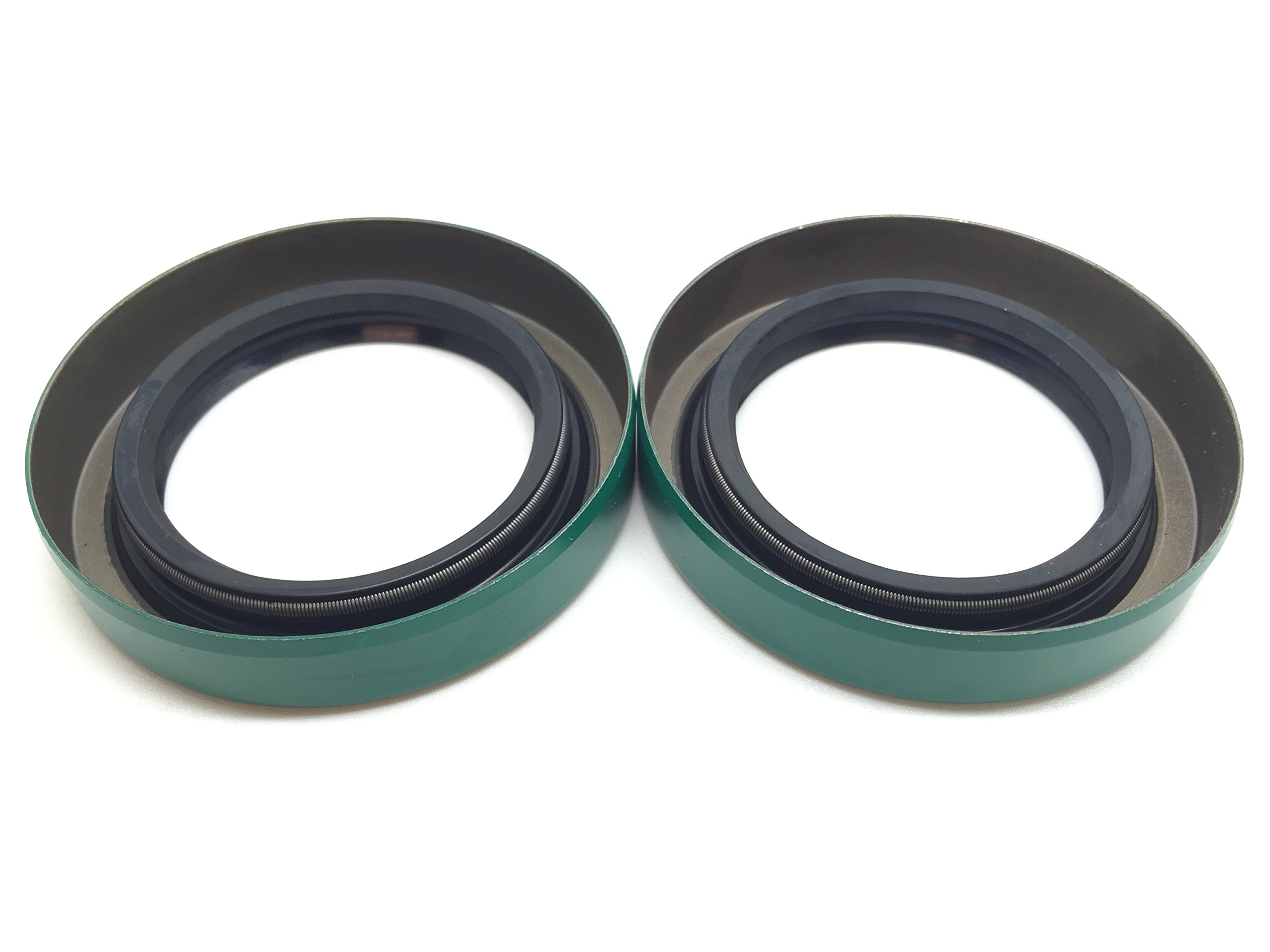 (Pack of 2) WPS (TM) Trailer Axle Hub Wheel Grease Seal 171255TB 3500# E-Z Lube Axle 1.719'' X 2.565'' 10-19