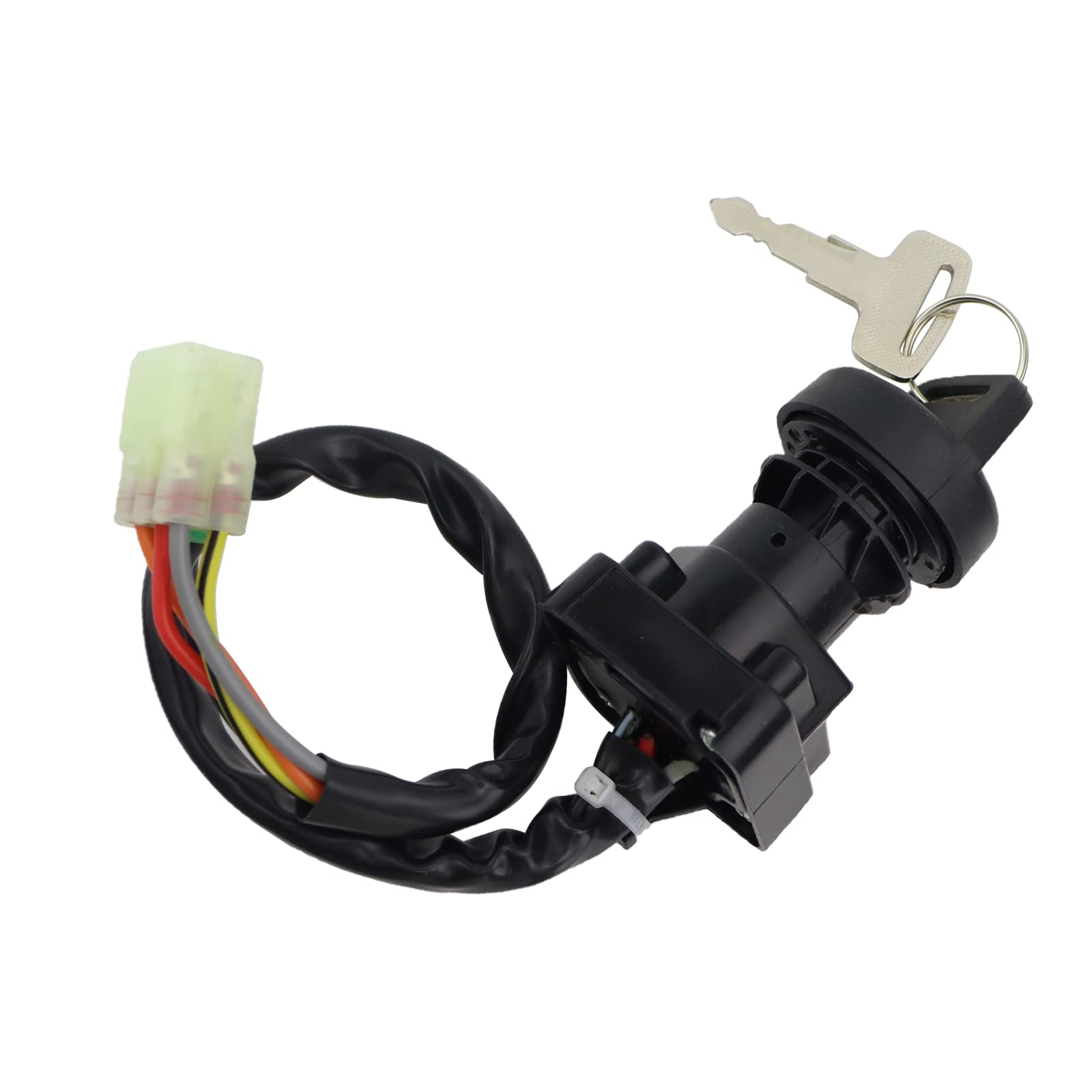 STABSOLI Starter Motor & Solenoid Relay & Ignition Switch for Suzuki ATV EIGER 400 2WD 4WD LT-A400 LT-F400 2002-2007 3545-016 31100-38F00 3313-719 31210-PWB1-900 SM-14241