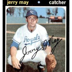 1971 Topps #719 Jerry May Royals NR-MT 478468 Kit Young Cards