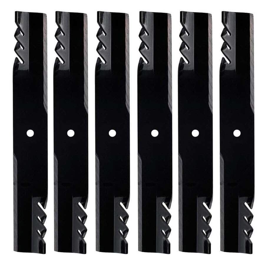 396-719 54" Deck Gator Blades 6-Pack for Replacement for John Deere M143520 EZTrak Z425