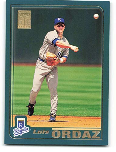 Baseball MLB 2001 Topps #719 Luis Ordaz G/VG Royals