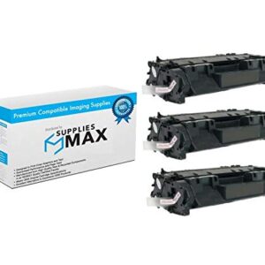 SuppliesMAX Compatible Replacement for Canon LBP-6300/6670/MF-414/419/5850/5950/6180DW Toner Cartridge (3/PK-2300 Page Yield) (Type 719) (CRG-719_3PK)