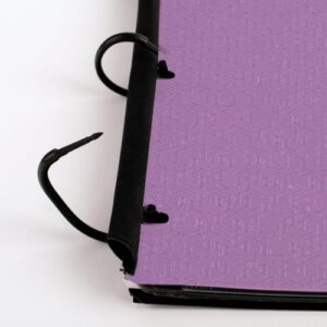 Five Star Flex Refillable Notebook + Study App, College Ruled Paper, 1-1/2 Inch TechLock Rings, Pockets, Tabs and Dividers, 300 Sheet Capacity, Purple (29324AB6)