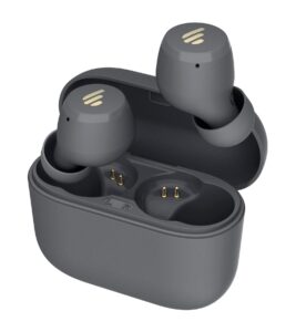 edifier x3 lite true wireless earbuds, ai call noise cancellation, bluetooth 5.3, ip55 waterproof, touch control, 24h playtime, built-in dual microphones, comfortable fit, app customization, gray