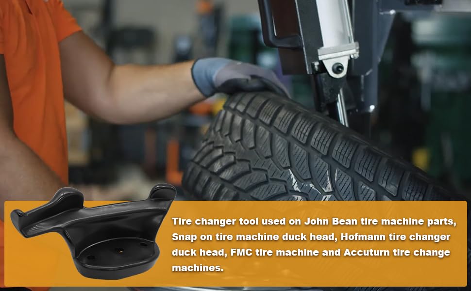 showingo Tire Changer Nylon Mount Demount Head Kit Duck Head Replacement for John Bean Duck Head,24335 - Snap On,24335 -Hofmann, 24335 -Accuturn,20024335 -FMC Tire Changer Machines (5 Pack)