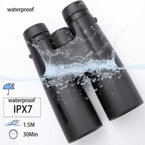 High Power 12x50 Binoculars Binocular for Adults with BAK4 Prism FMC Lens Fogproof & Waterproof Great for Bird Watching Travel Stargazing for Adult Bird Watching Outdoor Hun Monocular Telescope