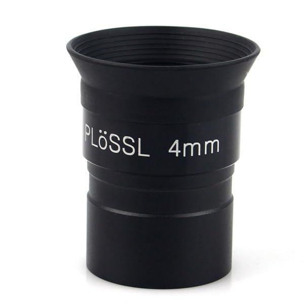 SKYOPTIKST Telescope Eyepiece 1.25 inch Plossl Eyepiece 4mm 10mm 15mm 20mm 25mm 30mm 40mm Eyepiece HD FMC Fully Multi-Layer Coated Lens(4mm)