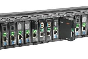 FMC-CH17-DD - 17 Slot Fiber Chassis with Dual redundant DC48 Power and Fans