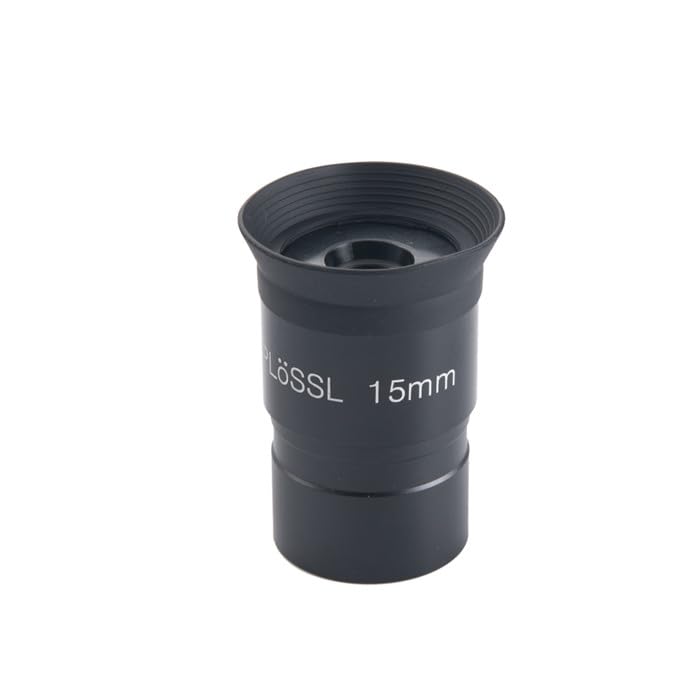 SKYOPTIKST Telescope Eyepiece 1.25 inch Plossl Eyepiece 15mm Eyepiece HD FMC Fully Multi-Layer Coated Lens