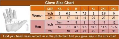 FMC Motorcycle Mens Gel Palm High Visibility Day Night Reflective Leather Gloves New (XL Regular)