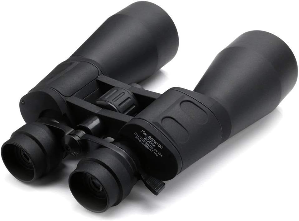 10-380x100 High Performance Binoculars with Clear and Durable BAK-4 Prism FMC Lens for Bird Watching, Travel, Hunting, Bird Watching Concerts,