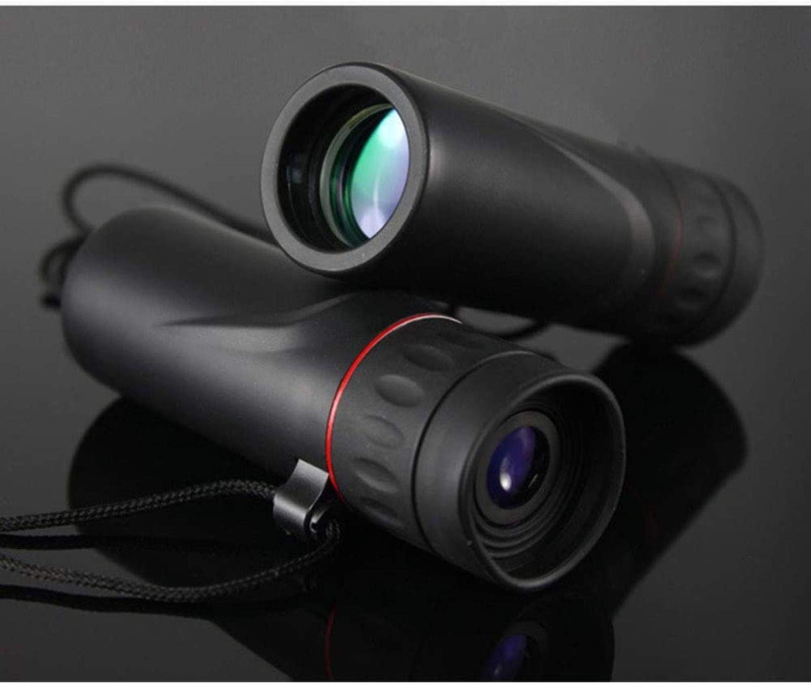 10x25 Portable Monocular Compact Mini BAK4 Prism FMC Lens Monocular with Smartphone Adapter for Adult Bird Watching, Outdoor Hunting, Travel, Sightseeing ADU