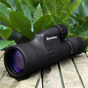 Portable Travel Telescope 10-30X50 Compact Monocular High Power Monoculars Scope for Adults Hd Waterproof Prism Fmc for Bird Watching Trips in Outdoor Concerts Astronomical Equi