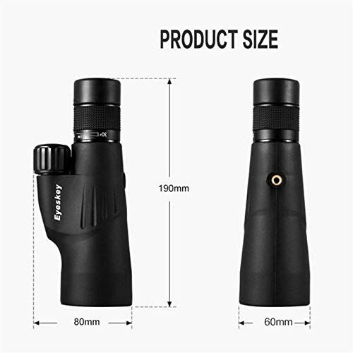 Portable Travel Telescope 10-30X50 Compact Monocular High Power Monoculars Scope for Adults Hd Waterproof Prism Fmc for Bird Watching Trips in Outdoor Concerts Astronomical Equi