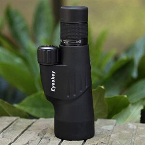 Portable Travel Telescope 10-30X50 Compact Monocular High Power Monoculars Scope for Adults Hd Waterproof Prism Fmc for Bird Watching Trips in Outdoor Concerts Astronomical Equi