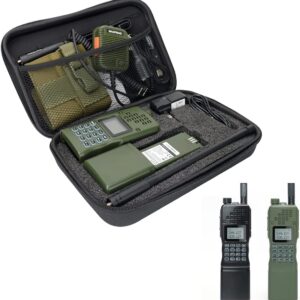 BAOFENG AR-152 10W Ham Radio Military Grade Dual Band Two-Way Radio UHF VHF Long Range Walkie Talkies with Carrying Case includes Full Kit