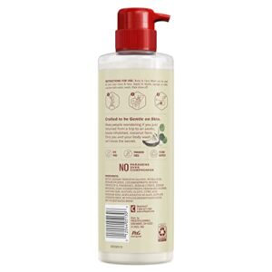 Old Spice Men's Body Wash GentleMan's Blend Eucalyptus and Coconut Oil 18 Fl.oz (Pack of 4)