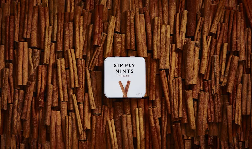 Simply Gum Breath Mints (Cinnamon, 1.1 Ounce (Pack of 6))