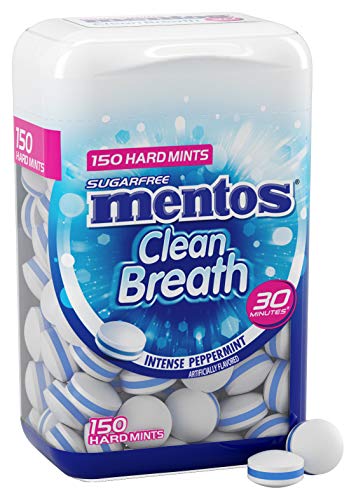 Mentos Peppermint Mint, 150Count