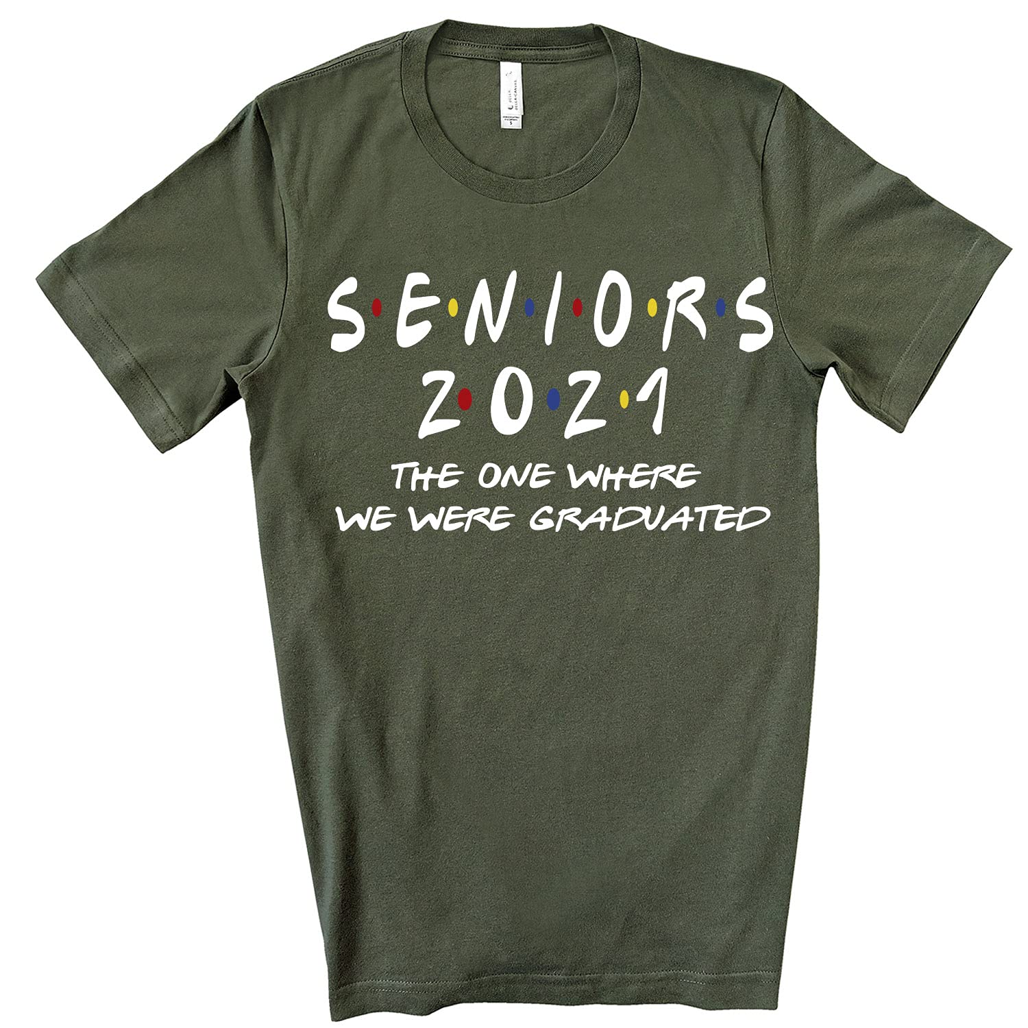 Seniors class 2021 shirts graduation for men women senior gifts a gift outfit ideas t shirt unisex SN41 (4XL, MINT)