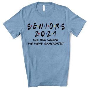 Seniors class 2021 shirts graduation for men women senior gifts a gift outfit ideas t shirt unisex SN41 (4XL, MINT)