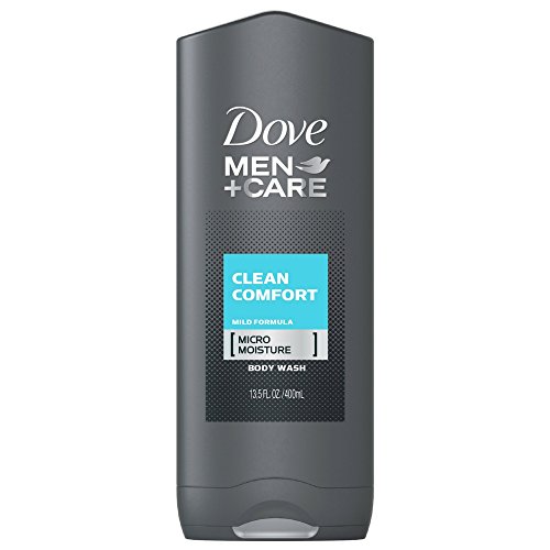 Dove Men + Care Body & Face Wash, Clean Comfort 13.50 oz (Pack of 2)