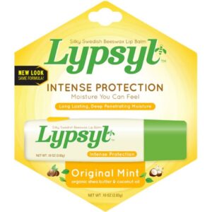 lypsyl intense protection original mint lip balm