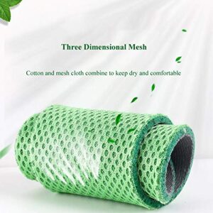 3 Pairs Mint Deodorant Insoles Health Light Weight Shoes Pad Absorb-Sweat Breathable Mesh Cloth Sports Insert Men Women (Size : 43) (40)