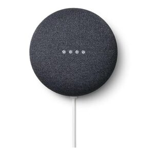 Google Nest Mini 2nd Generation Smart Speaker with Google Assistant - Charcoal