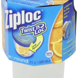 Ziploc Twist 'n Loc 32 oz Container